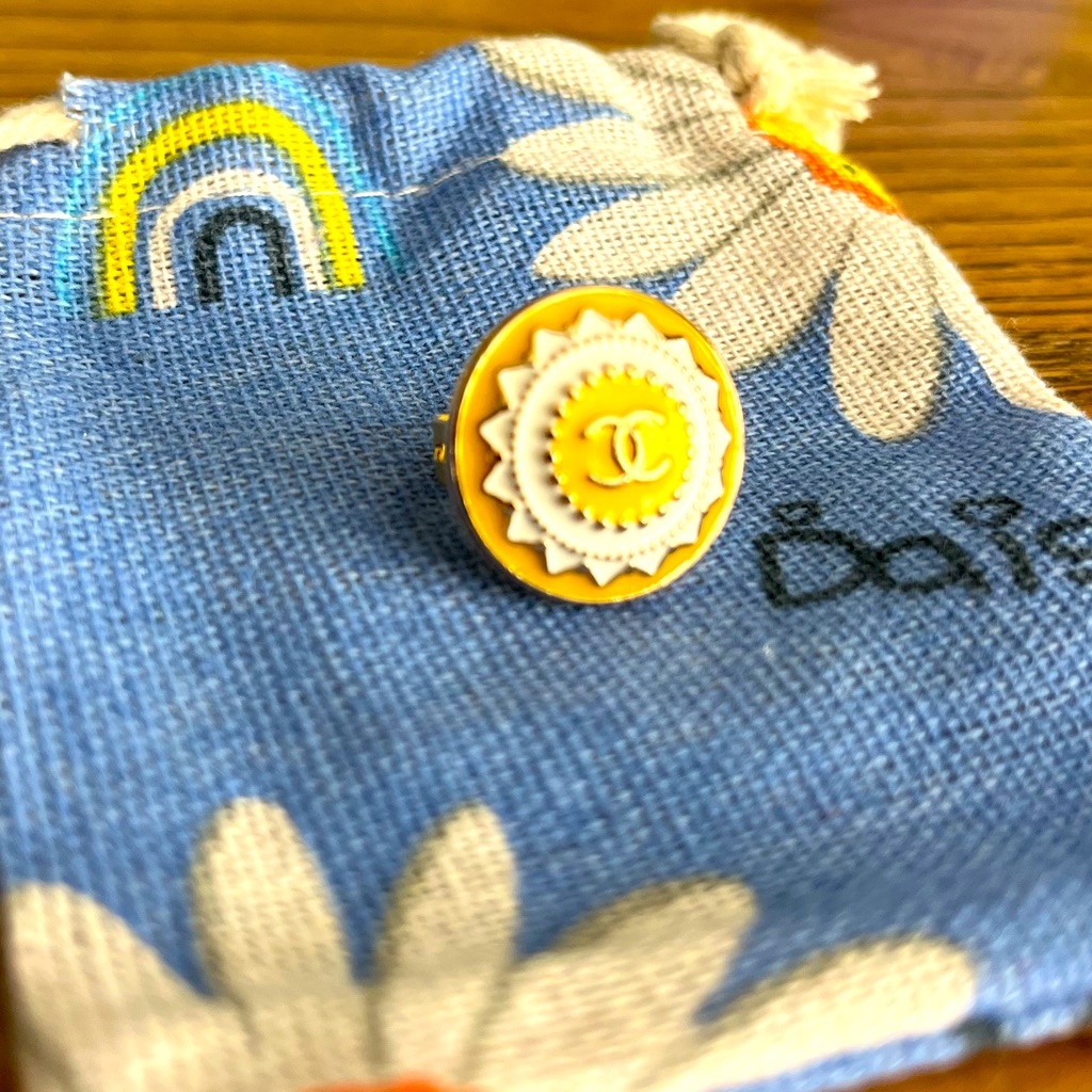Chanel Button Ring